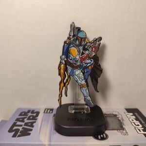 Star Wars Han Solo Quest Boba Fett FigPin Official Super Rare Enamel Pin Badge